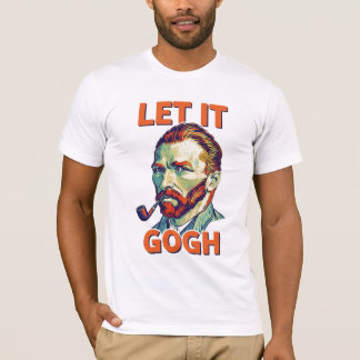 T-shirt Let It Gogh - Retro Pop Art Fusion