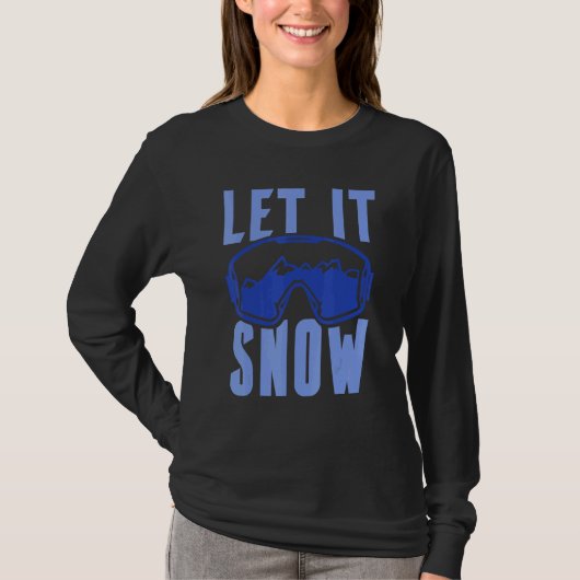 T-shirt Let it Snow 4 (Devant)