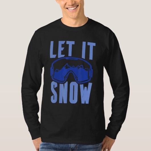 T-shirt Let it Snow 4 (Devant)