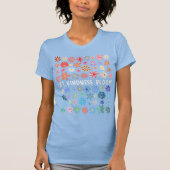 T-shirt Let kindness bloom (Devant)