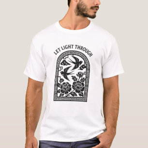 T-shirt Let Light Through Swallow Panel