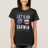 T-shirt Let S Go Darwin American Style Laissons Aller Darw (Devant)