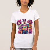 T-shirt Let’s Go Witches (Devant)