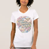 T-shirt Let the Birds Sing — Spring Kaleidoscope Poetry (Devant)
