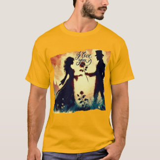 T-shirt Let the details of love not die