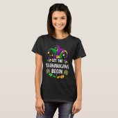 T-shirt Let The Shenanigan Begin Mardi Gras Jester Men Wo (Devant entier)