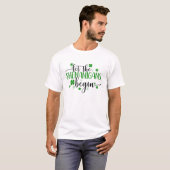 T-shirt Let The Shenanigans Begin Funny Clovers St Patrick (Devant entier)