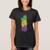 T-shirt Let The Shenanigans Begin Mardi Gras Cat (Devant)