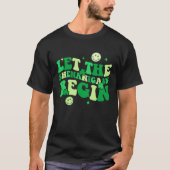 T-shirt Let The Shenanigans Begin Shamrock St Patrick's Da (Devant)