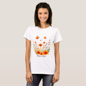 T-shirt Let Your Soul Bloom (Devant entier)