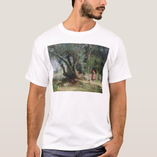 T-shirt L'étang de canard (Devant)
