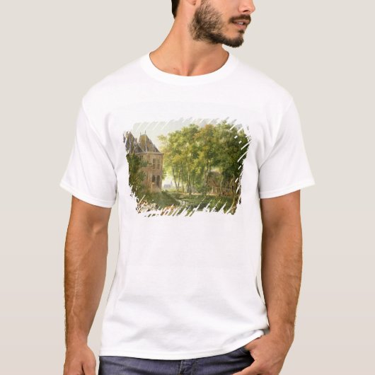 T-shirt L'étang de village (Devant)