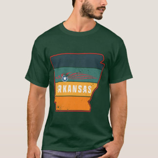 T-shirt L'État d'ARKANSAS surdimensionné