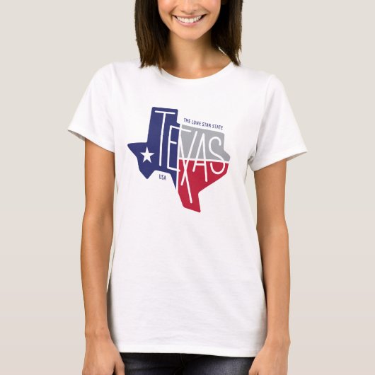 T-shirt L'État de Lone Star (Devant)