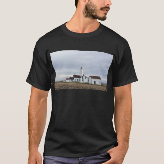 T-shirt L'état de Washington de phare de broche de (Devant)