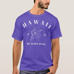 T-shirt L'État d'Hawaï à l'obscurité