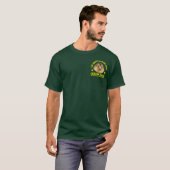 T-shirt L'état fâché de castor (Devant entier)