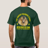 T-shirt L'état fâché de castor (Dos)