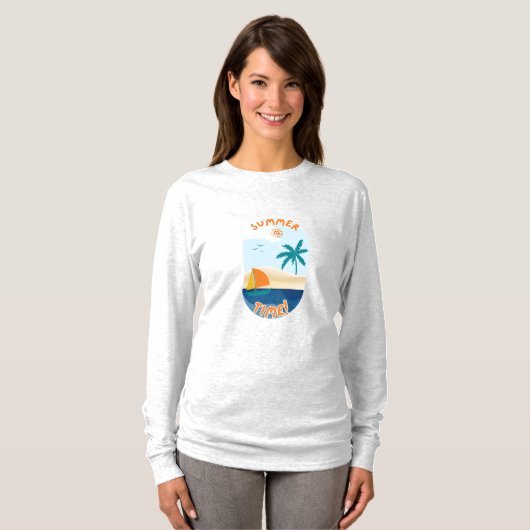 T-shirt L'été ! (Devant entier)