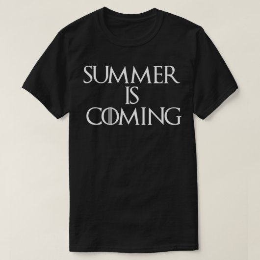 T-shirt L'été arrive (Design devant)