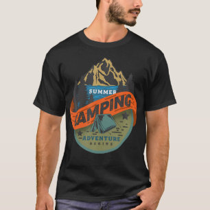 T-shirt L'été Camping Aventure commence