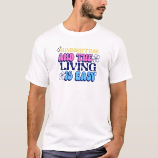 T-shirt L'été et la vie est facile