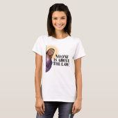 T-shirt Letitia James Citation - Personne n'est au-dessus (Devant entier)