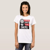 T-shirt Letitia James est ma Shero (Devant entier)