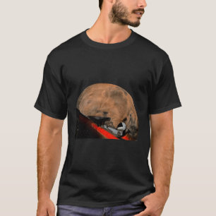 T-shirt L'étoile orbitant Mars