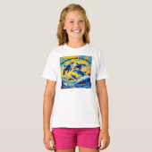 T-shirt L'étreinte de l'océan (Devant entier)