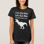 T-shirt Let's Eat Kids Punctuation Saves Lives Grammar 1 (Devant)