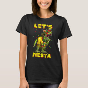 T-shirt Lets Fiesta Rex Tyrannosaurus Poncho Casquette Cin