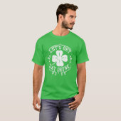 T-shirt LET's GET DAY DRUNK Funny St Patrick (Devant entier)