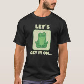 T-shirt Let's Get It Om Buddhism Mantra Namaste (Devant)