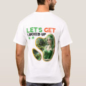T-shirt Let's Get Lucked Up - Irish Pub Trivia Night (Dos)