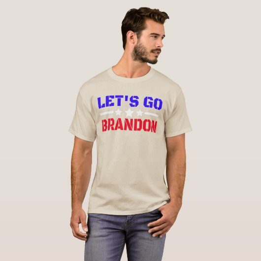 T-shirt Let's Go Brandon (Devant entier)