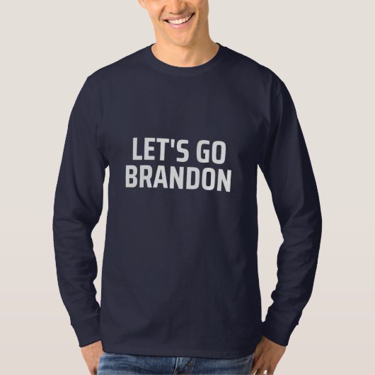 T-shirt let's go brandon aimant (Devant)