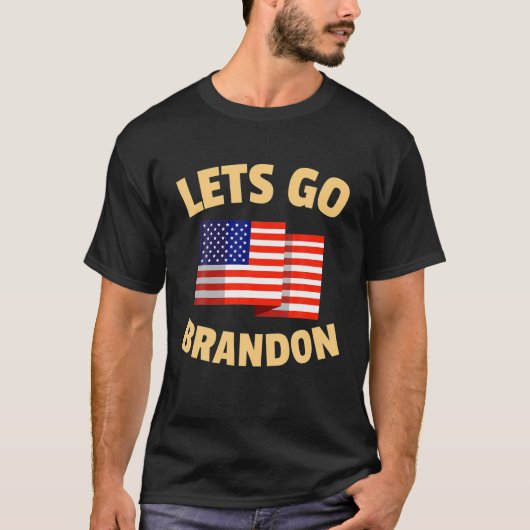T-shirt Let's Go Brandon Let's Go Brandon Chant (Devant)