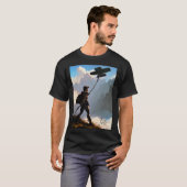 T-shirt Let's Go Fly a Kite by Don Castillo Artist on FB (Devant entier)