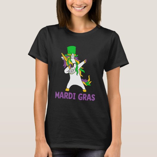 T-shirt Let's Mardi gras y'all celebrating party dabbin' u (Devant)