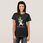 T-shirt Let's Mardi gras y'all celebrating party dabbin' u (Devant entier)