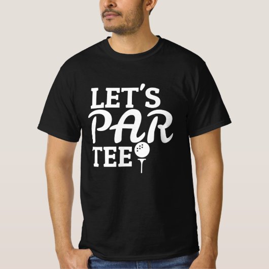 T-shirt Let's Par Tee (Devant)