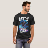 T-shirt Lets Ski alpin Gear Ski d'hiver Ski d'hiver G (Devant entier)