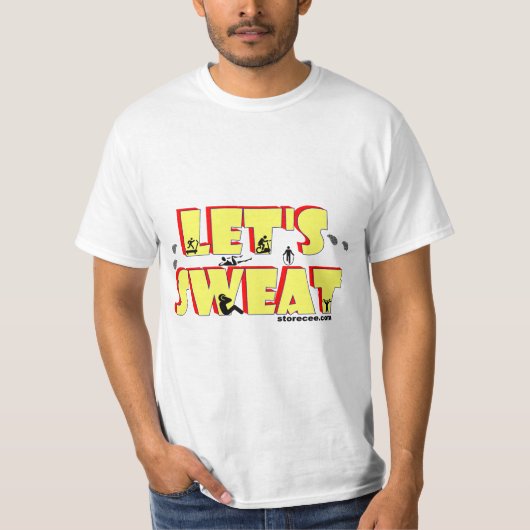 T-Shirt Let's Sweat (Devant)