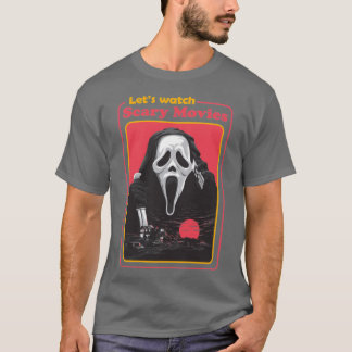 T-shirt Lets watch scary movies Horror Movies Scary Hallow