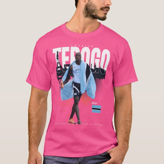 T-shirt Letsile Tebogo (Devant)