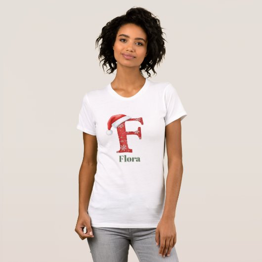T-shirt Letter F Personalized (Devant entier)