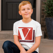 T-shirt Letter V