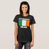 T-shirt Letterkenny, Irlande avec drapeau irlandais (Devant entier)