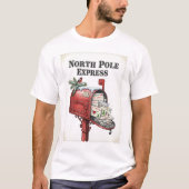 T-shirt Letters to Santa Holiday Shirt (Devant)